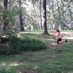 A Competitor Laying Up On Hole 8