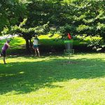 Competitor Putting On Hole 9