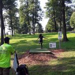 A Competitor Teeing Off on Hole 5