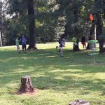 A Competitor Putting On Hole 5